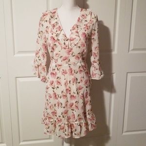 Promesa pink floral dress